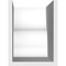 Ekena Millwork Standard Greensboro Architectural Grade PVC Rafter Tail, 6"W X 8"H X 20"L RFTP06X08X20GRN - alternate 4